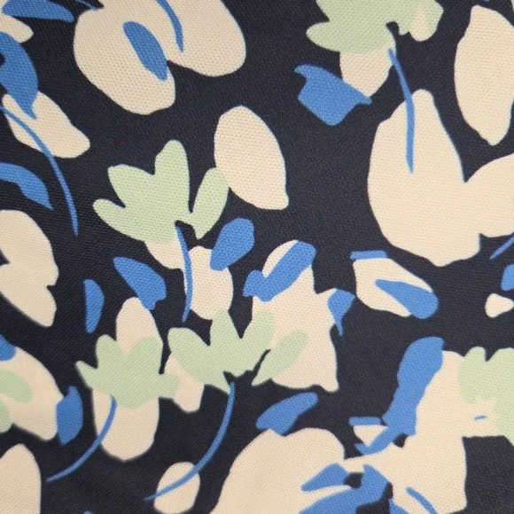 Lady Hagen Golf Shirt Womens Small Blue Floral Short Sleeve Top Performance NWT - Picture 4 of 10